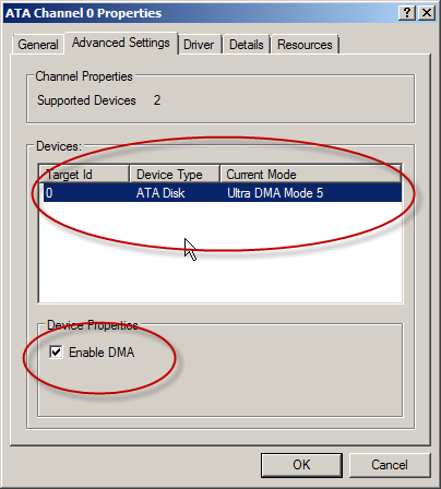 Ultra Fast DMA mode stop slow sound and choppy audio Ultra Fast DMA mode stop slow sound and choppy audio
