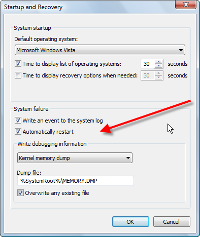 Fix PC restart without warning problem