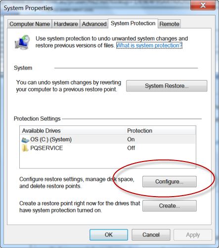 System Restore Not working fix it by changing configuration System Restore Not working fix it by changing configuration