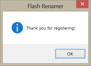 Flash Renamer